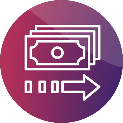 Transfere CAD plus Fee amount